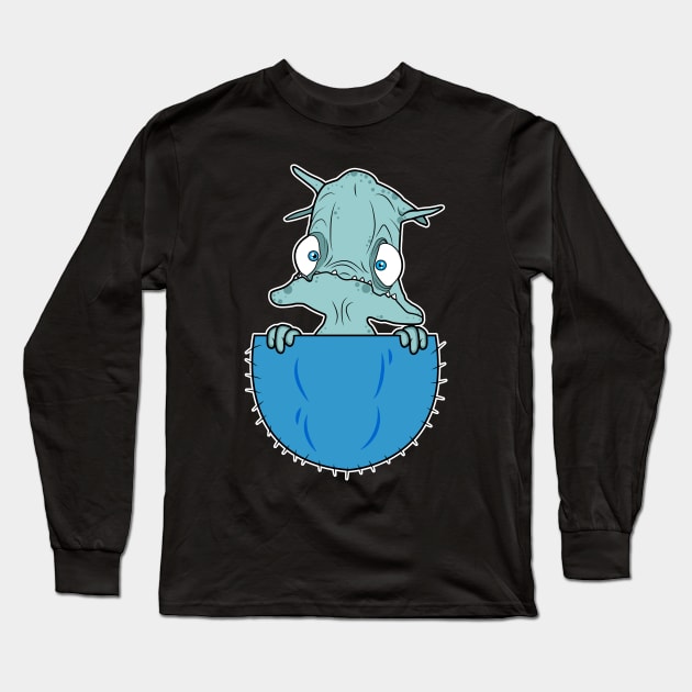 Munch's Pocket Oddysee Long Sleeve T-Shirt by darthspaz